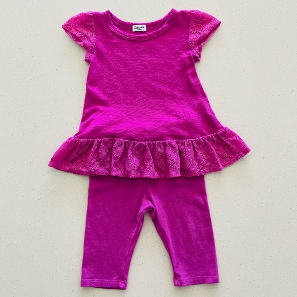 Splendid Baby Girls 2 Piece Set Size 6-12 Months - Picture 2 of 12